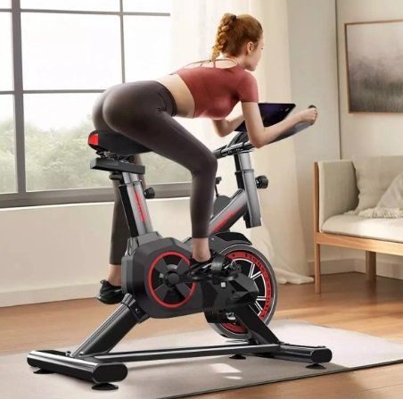 Knakasaki Bicicleta Ergométrica Btetrade Para Spinning Pret - Imagem 4