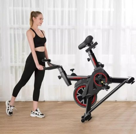 Knakasaki Bicicleta Ergométrica Btetrade Para Spinning Pret - Imagem 3