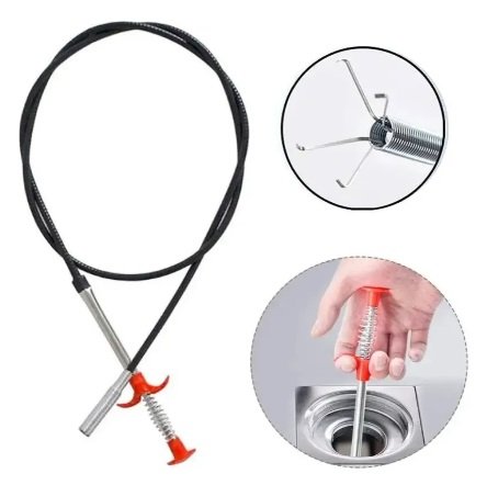 Desentupidor Limpador Pegador Garras Para Pias Ralos Canos