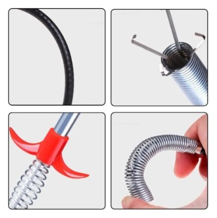 Desentupidor Limpador Pegador Garras Para Pias Ralos Canos - Imagem 7