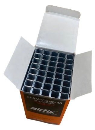 Grampo Tipo 80 10mm 10.000 Un Airfix 80/10 P/ Pneumático Cor N/a - Imagem 5