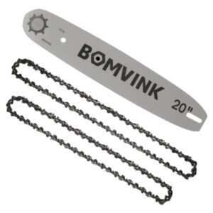 Kit 1 Sabre + 2 Correntes 20 Pol Motosserra Brudden Mb 620