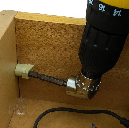 Kit 2 Adaptador Angular Bomvink 105 Graus 90° Parafusadeira Metálico - Imagem 3