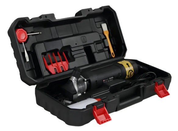 Máquina Tosar Tosquiadeira 1200w Carneiro Ovelha Equinos Cor Preto