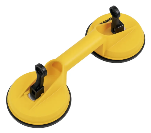 Ventosa Dupla Á Vácuo Sucção Para Mármore Vidros E Pisos