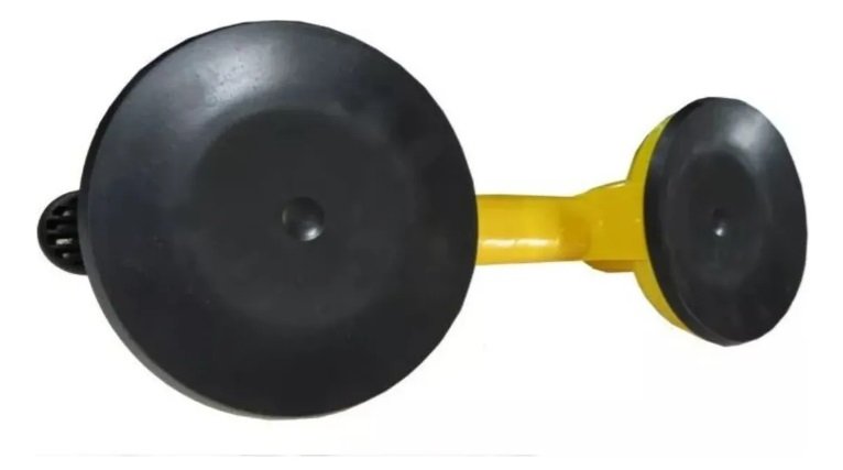 Ventosa Dupla Á Vácuo Sucção Para Mármore Vidros E Pisos - Imagem 6