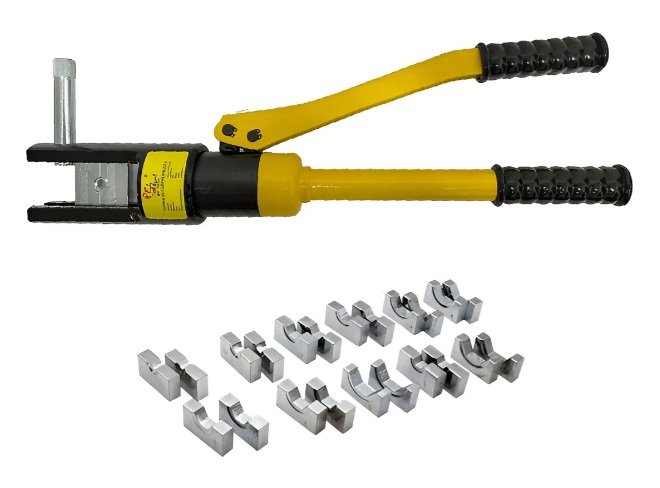 Alicate Hidráulico Prensa Terminais SA Tools com Matrizes 16-300mm - Imagem 7