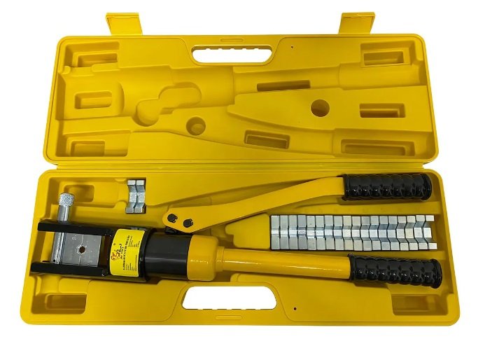 Alicate Hidráulico Prensa Terminais SA Tools com Matrizes 16-300mm - Imagem 6