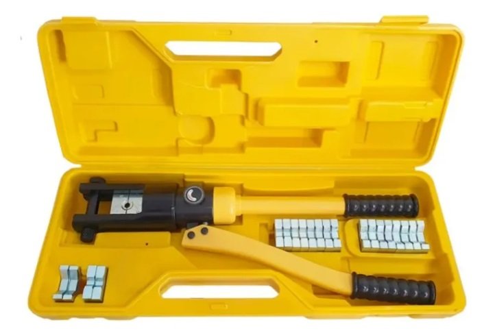 Alicate Hidráulico Prensa Terminais SA Tools com Matrizes 16-300mm - Imagem 3