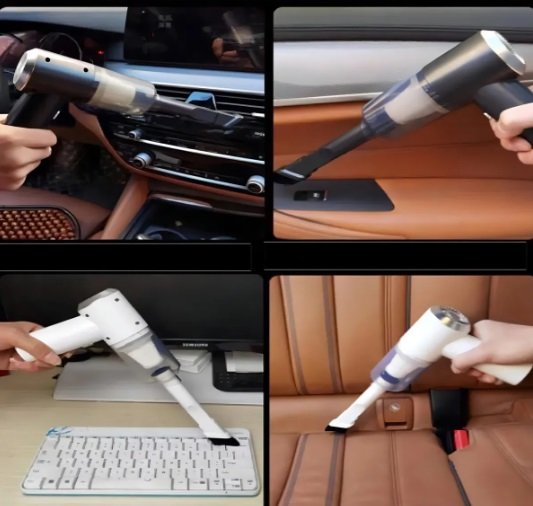 Aspirador de Pó Portátil B-Max USB Recarregável 120W 6000Pa - Imagem 5