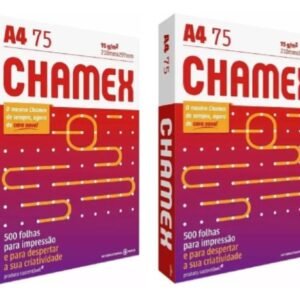 Papel Chamex Office A4 Sulfite 210x297 75g Resma 1000 Folhas Cor Branco