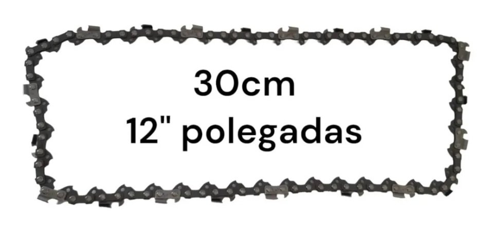 Corrente Para Motoserra 30cm 12pol. Mini Motosserra Corrente - Imagem 4
