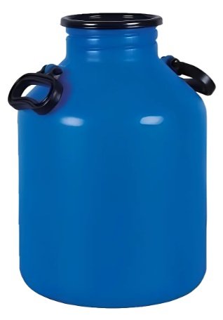 Leiteira Galão Vasilhame Leite 20 Litros Plástico Injesul