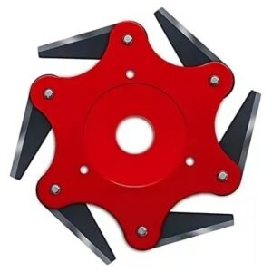 Lamina 6 Pontas Motopoda Canivete Nakasaki Para Roçadeiras