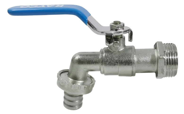 Kit 4 Torneiras Esfera Jardim 1/2 Rayco Monocomando Cinza Metal - Imagem 2