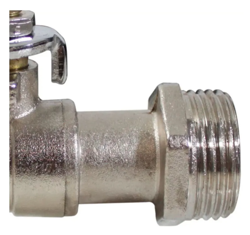 Kit 4 Torneiras Esfera Jardim 1/2 Rayco Monocomando Cinza Metal - Imagem 4